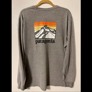 Patagonia Long Sleeve Tshirt Grey XL